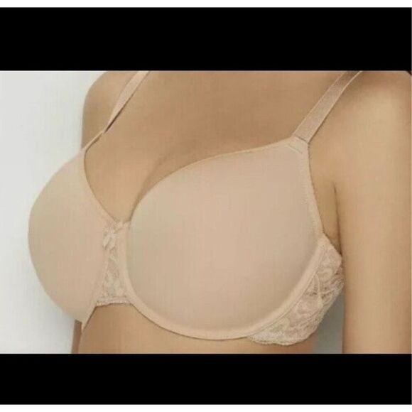 C8 -- Wacoal All Dressed Up T-Shirt Bra Size 38B Style #853166 - Picture 1 of 8